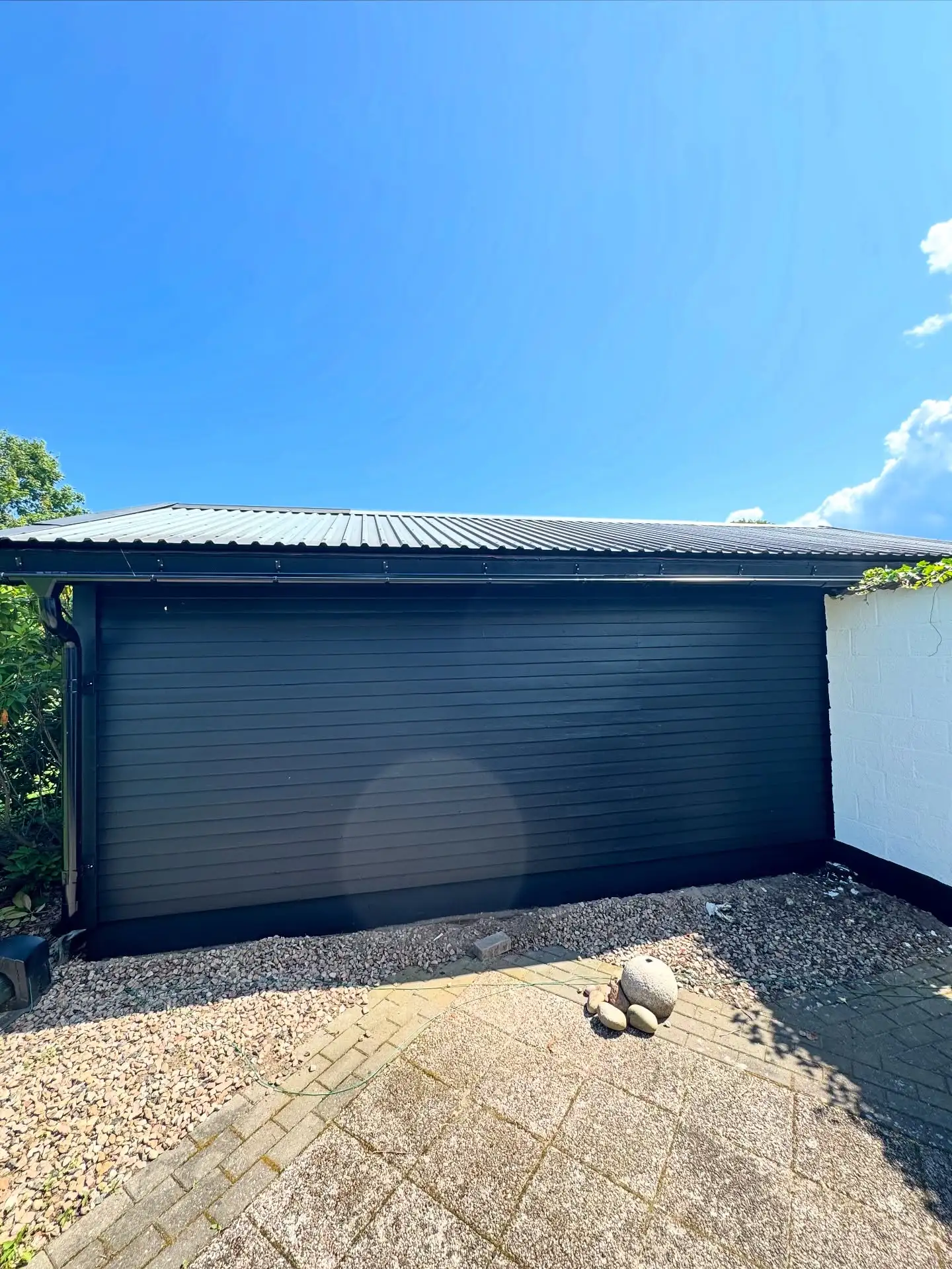 Garagemålning efter Ljungby - Fasadmålning efter