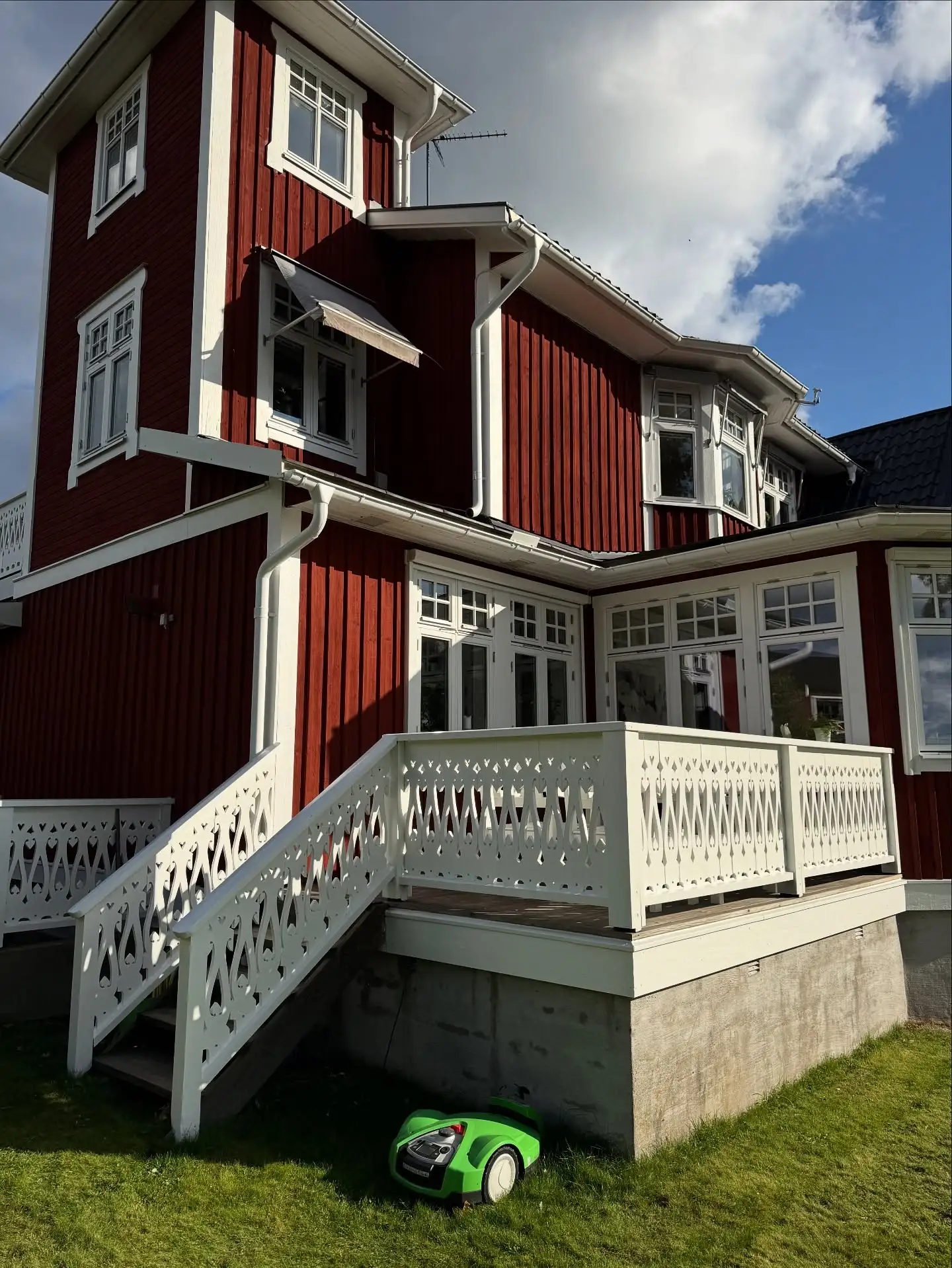 Husmålning efter Ljungby - Utvändig målning efter